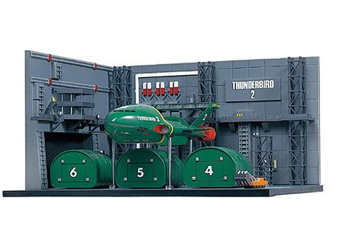 ［絶版］AOSHIMA Thunderbirds TB 2 1/350 Thunderbirds 1/350 TB-2 Container Dock Plastic Model