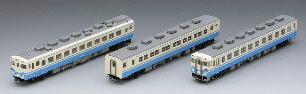 Tomix 97931 JR Series KIHA 58 Express Diesel Train (Uwajima/ JR Shikoku  Color) 3 Cars Set B (N scale)