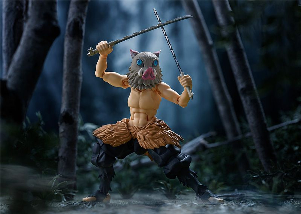 HO6LA 八光うみ セット figma Inosuke Hashibira DX Edition (Demon Slayer: Kimetsu no