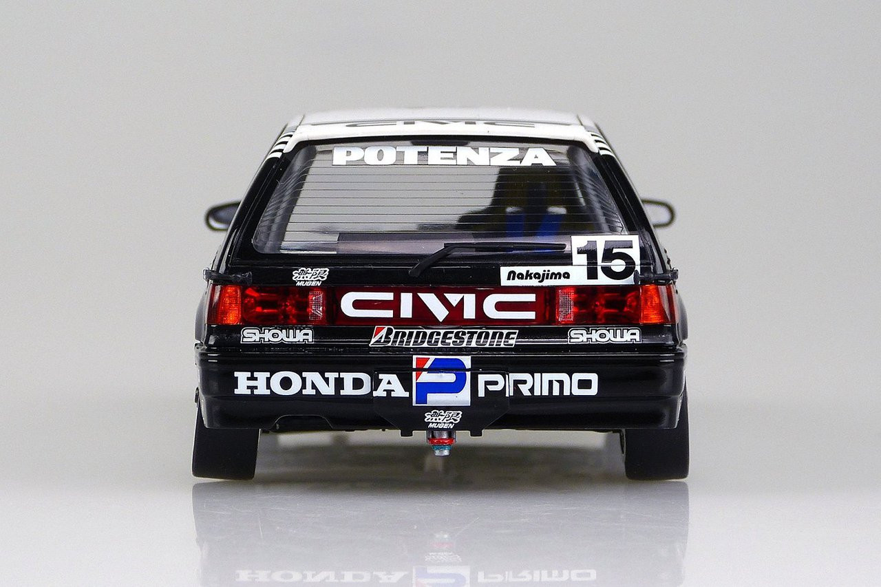 Aoshima 84588 Honda Civic EF3 Gr. A 1989 PIAA 1/24 Scale Kit 