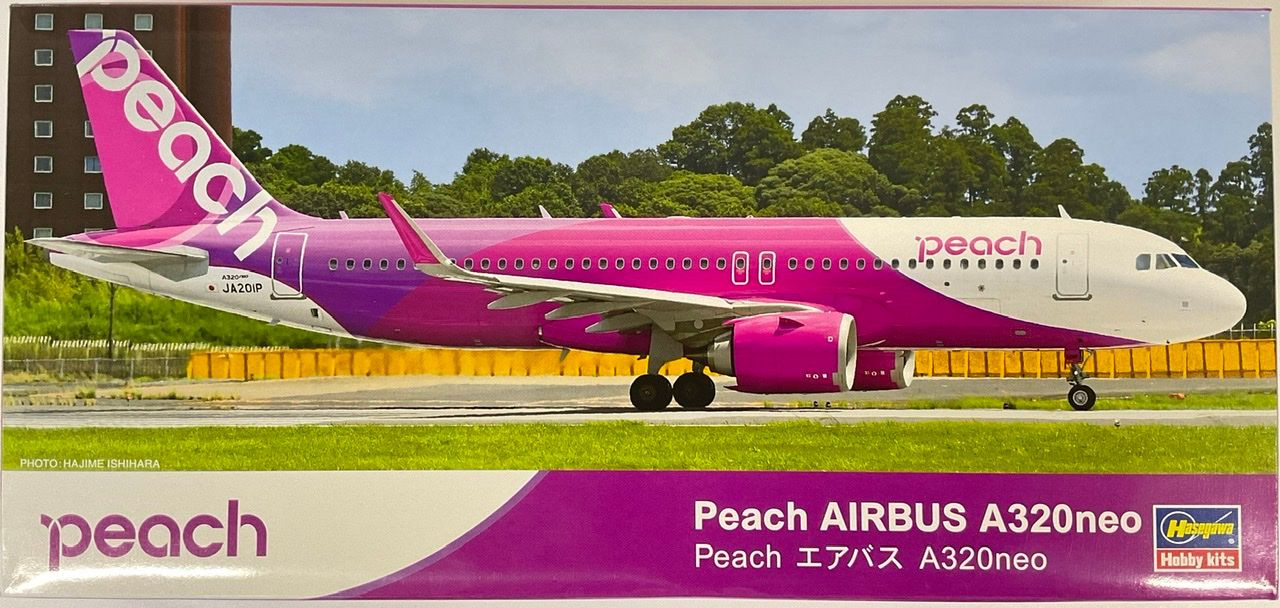ピーチ A320neo 1/200 1/200 Peach Airbus A320neo Plastic Model