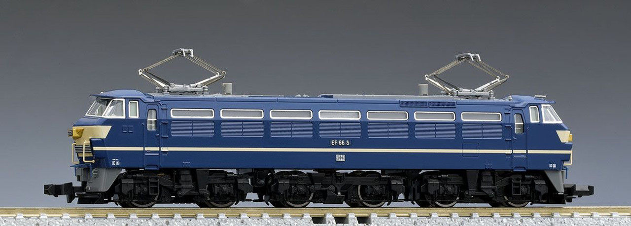 Tomix 7142 JNR Electric Locomotive Type EF66-0 (Early Type w/ Eaves) (N  scale)