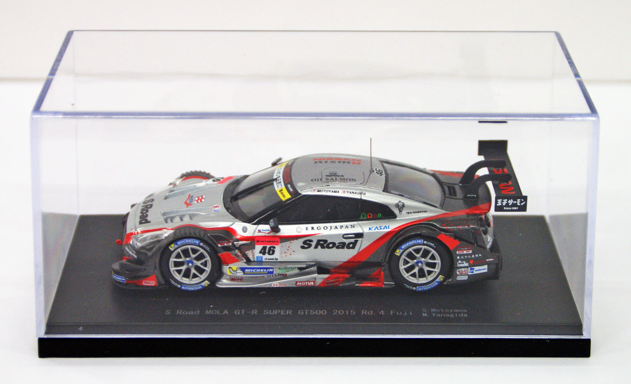 Ebbro 45279 S Road MOLA GT-R SUPER GT500 2015 Rd.4 Fuji No.46 Silver