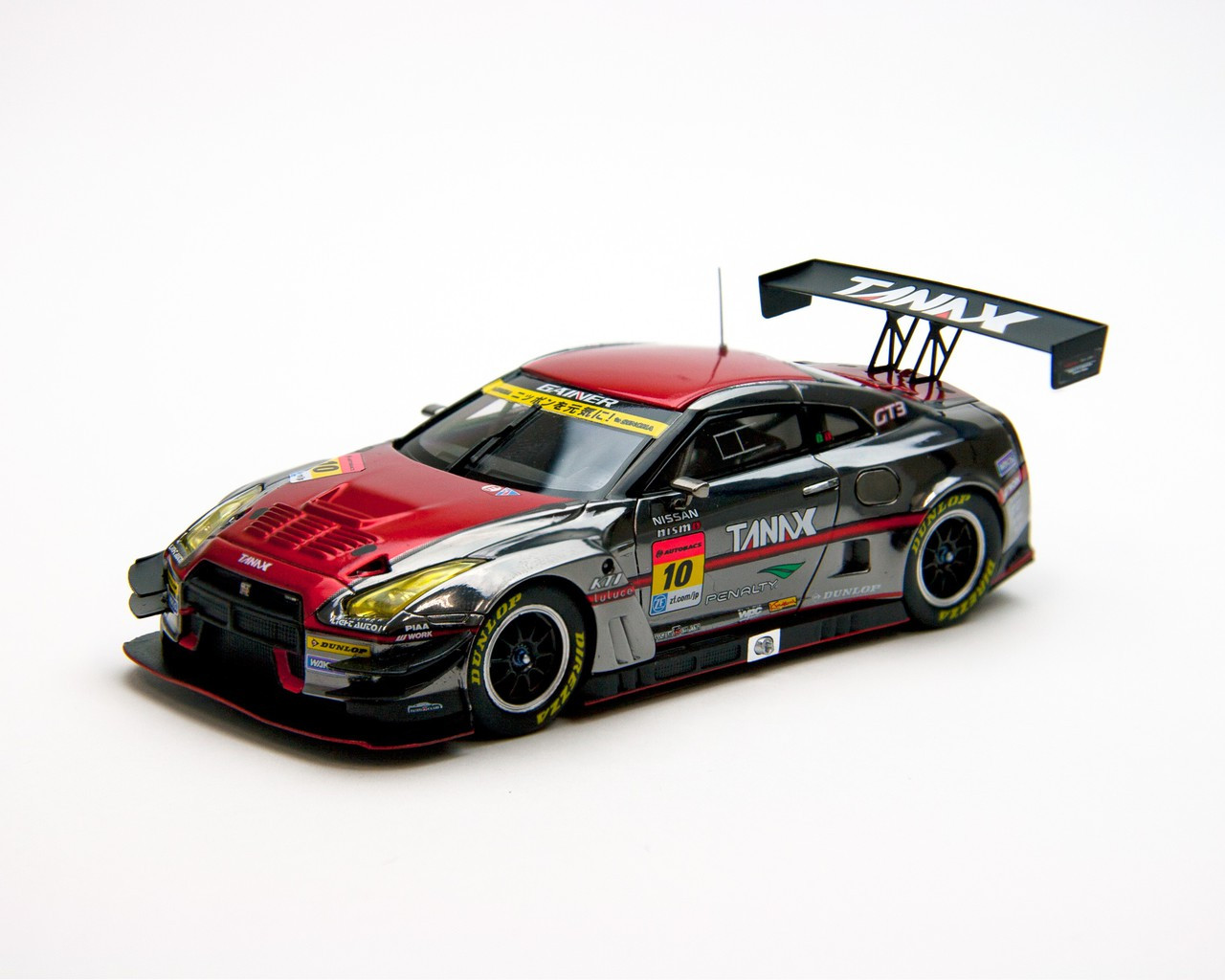 Ebbro 45291 GAINER TANAX GT-R SUPER GT300 2015 Rd.2 Fuji Winner No.10 RD/SL