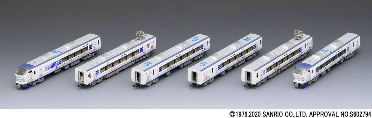 98692 JR Series 281 Hello Kity Haruka Kanzashi 6 Cars Set (N scale)