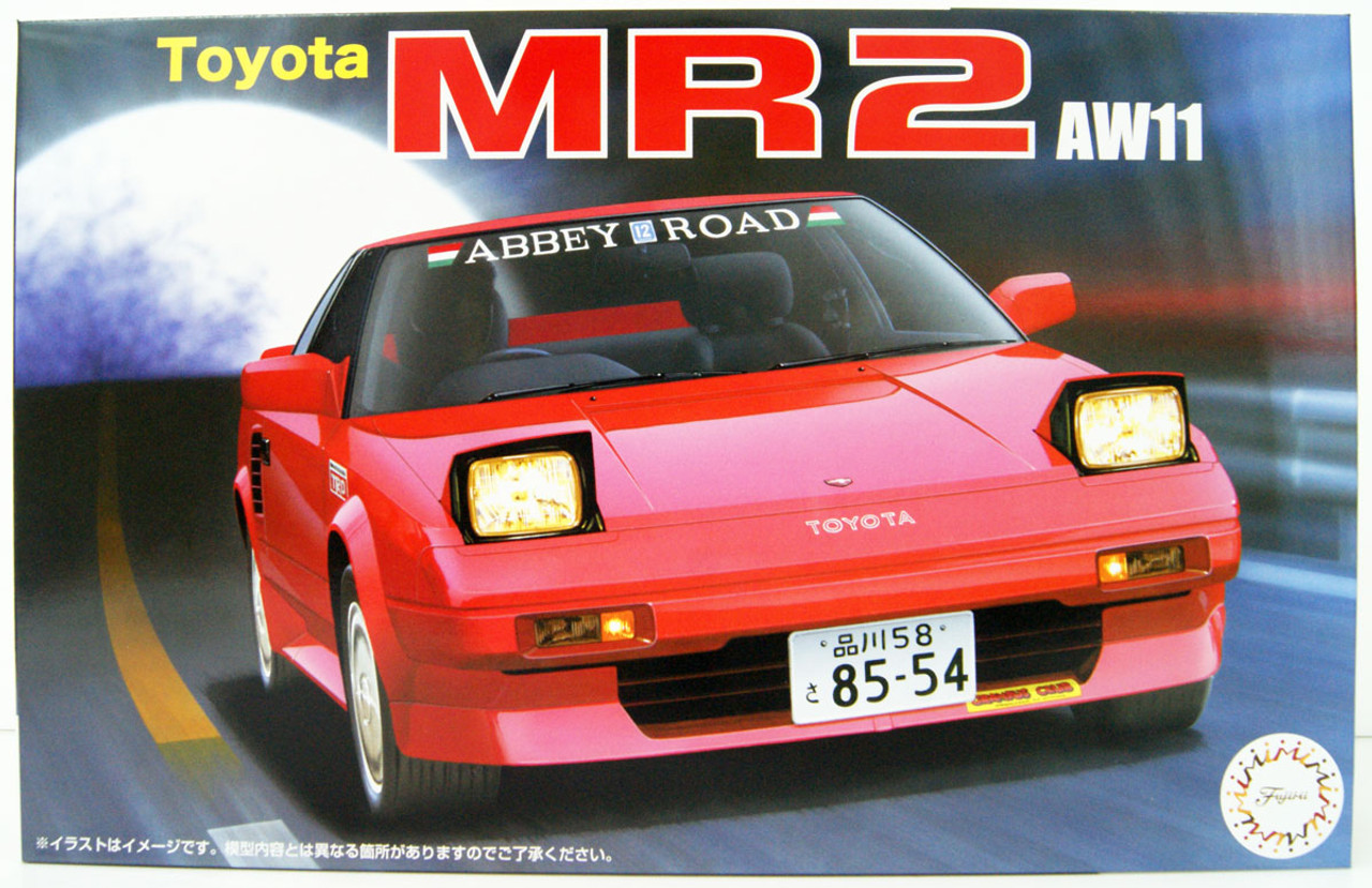 Fujimi Inch Up 1/24 Toyota MR2 AW11 Plastic Model