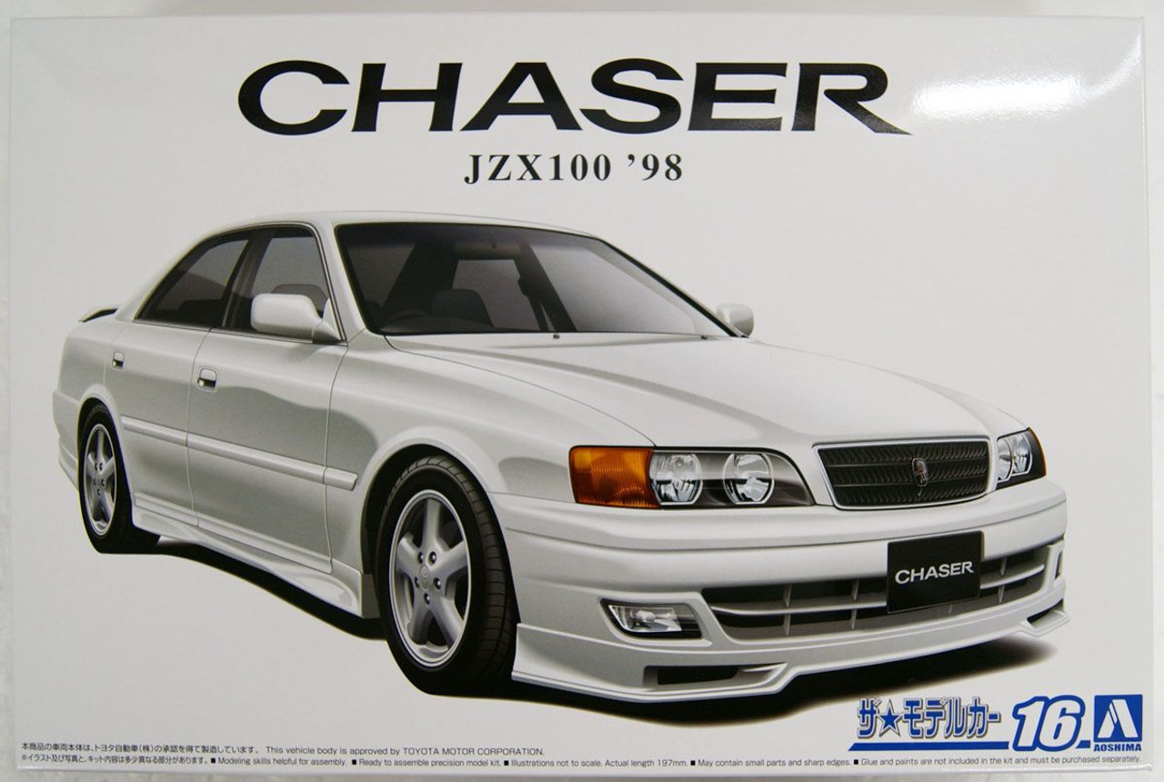 The Model Car 1/24 Toyota JZX100 Chaser Tourer V '98 Plastic Model