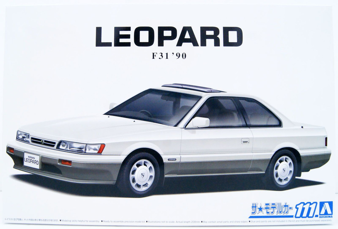 The Model Car 1/24 Nissan UF31 Leopard Altima V30 Twincam Turbo