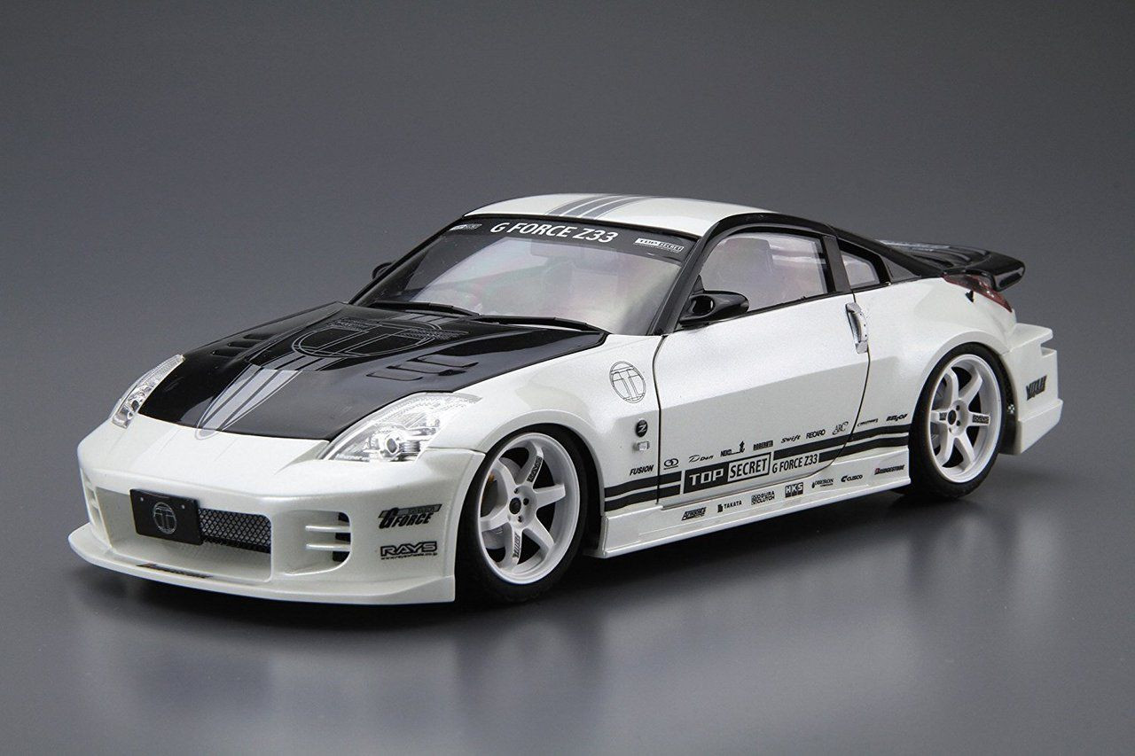 The Tuned Car 1/24 Top Secret Z33 Fairlady Z '05 (Nissan) Plastic