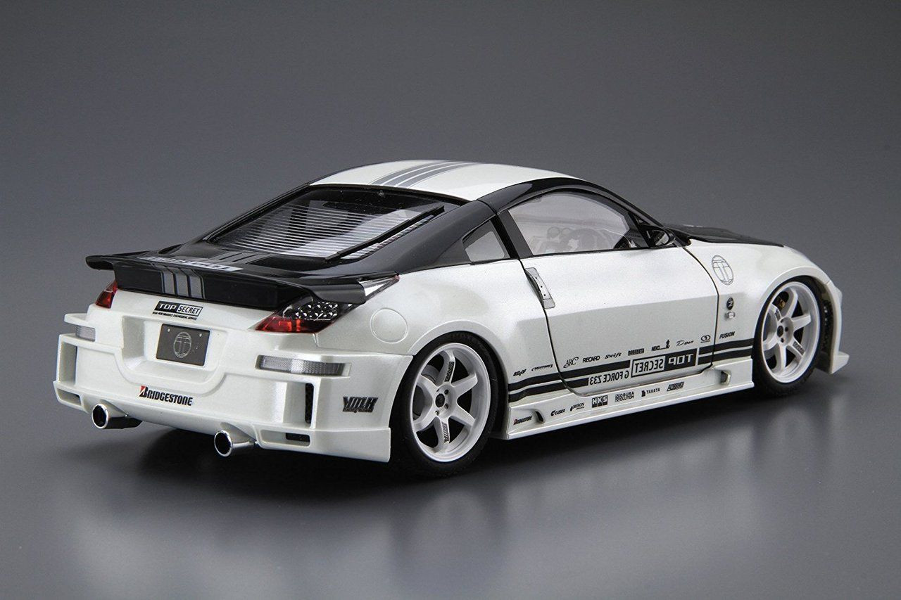 The Tuned Car 1/24 Top Secret Z33 Fairlady Z '05 (Nissan) Plastic