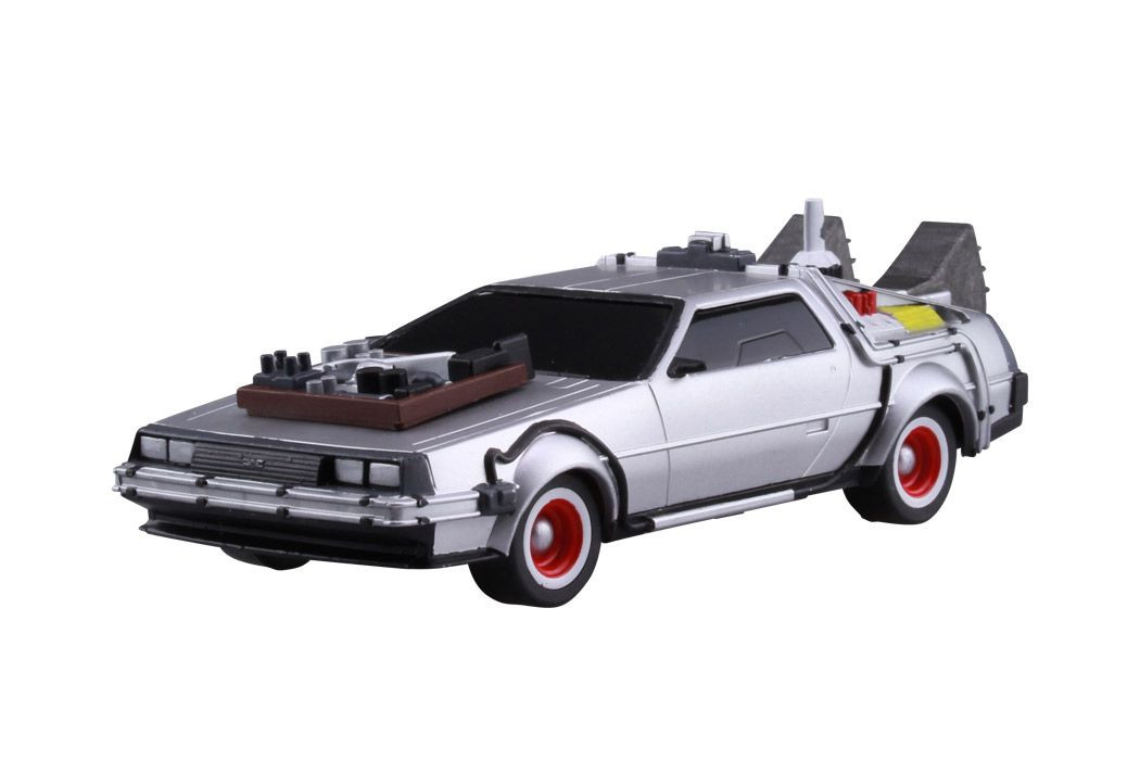 Time Machine Plastic Model Aoshima Movie Mecha 1/43 Time Machine Plastic Model (Back to the Future ...