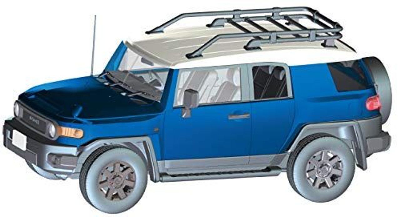 NEXT Car 1/24 Toyota FJ Cruiser (Two-tone Black) Pre-Painted