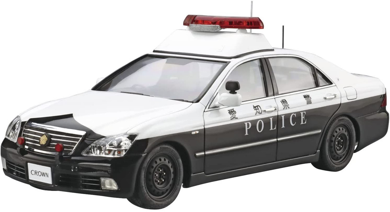 【1/24アオシマ】GRS210 CROWN PATROL CAR警ら用 The Patrol Car 1/24 No.7 Toyota GRS180 Crown Patrol Car for