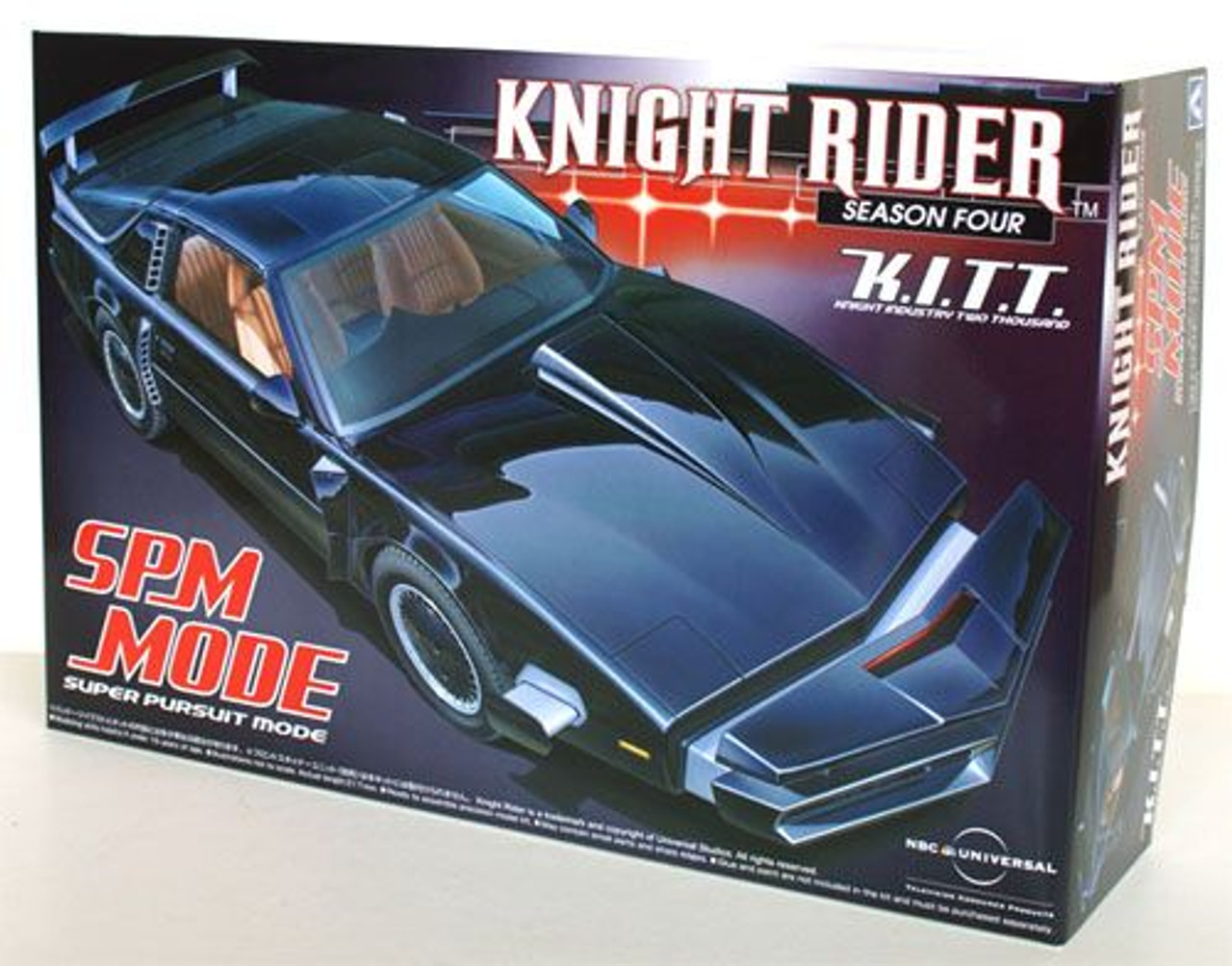 Knight Rider 1/24 K.I.T.T Season 4 SPM (Super Pursuit) Plastic Model