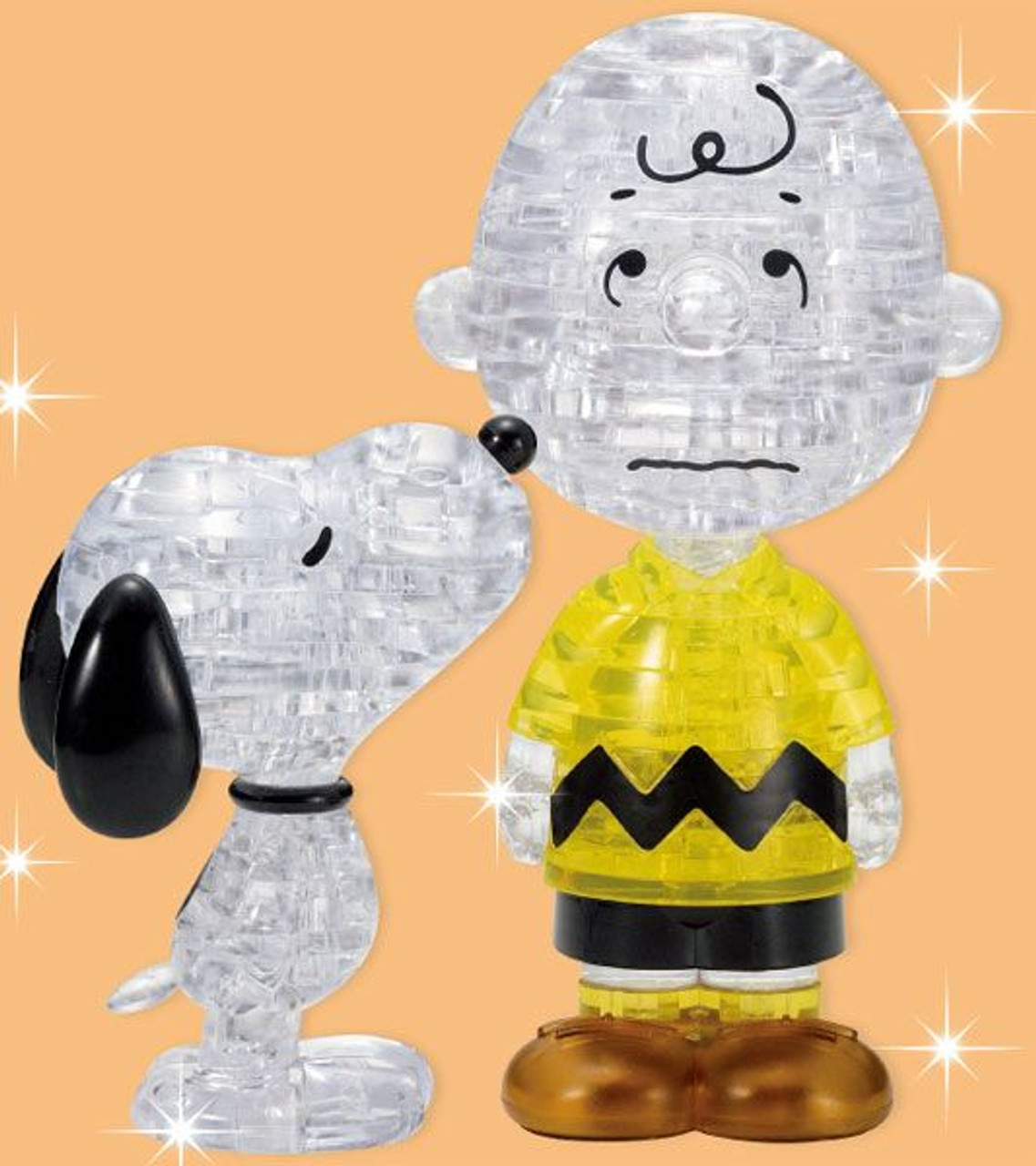 Sin aliento Marcar Verdulero Crystal 3D Puzzle Snoopy & Charlie Brown (77 Pieces)