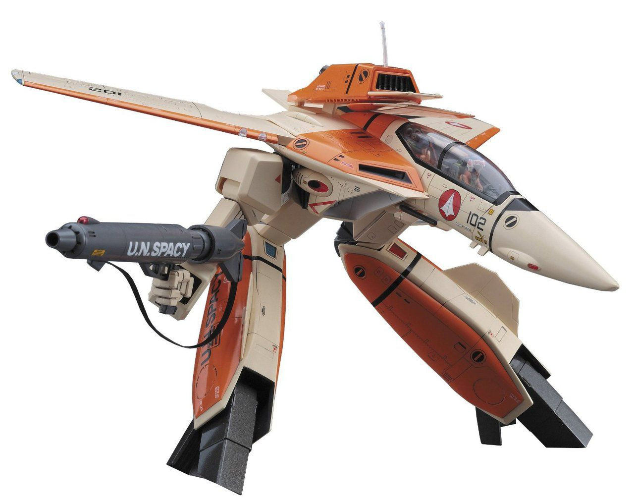マクロス1/170 MACROSS GERWALK VF-1D Hasegawa 1/72 Macross VF-1D Gerwalk Valkyrie Plastic Model