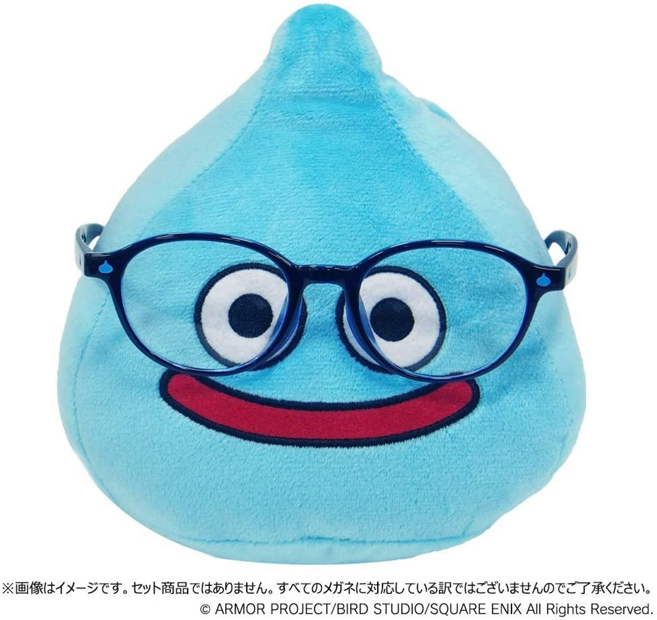 Square Enix Dragon Quest Smile Slime Plush Glasses Stand Slime