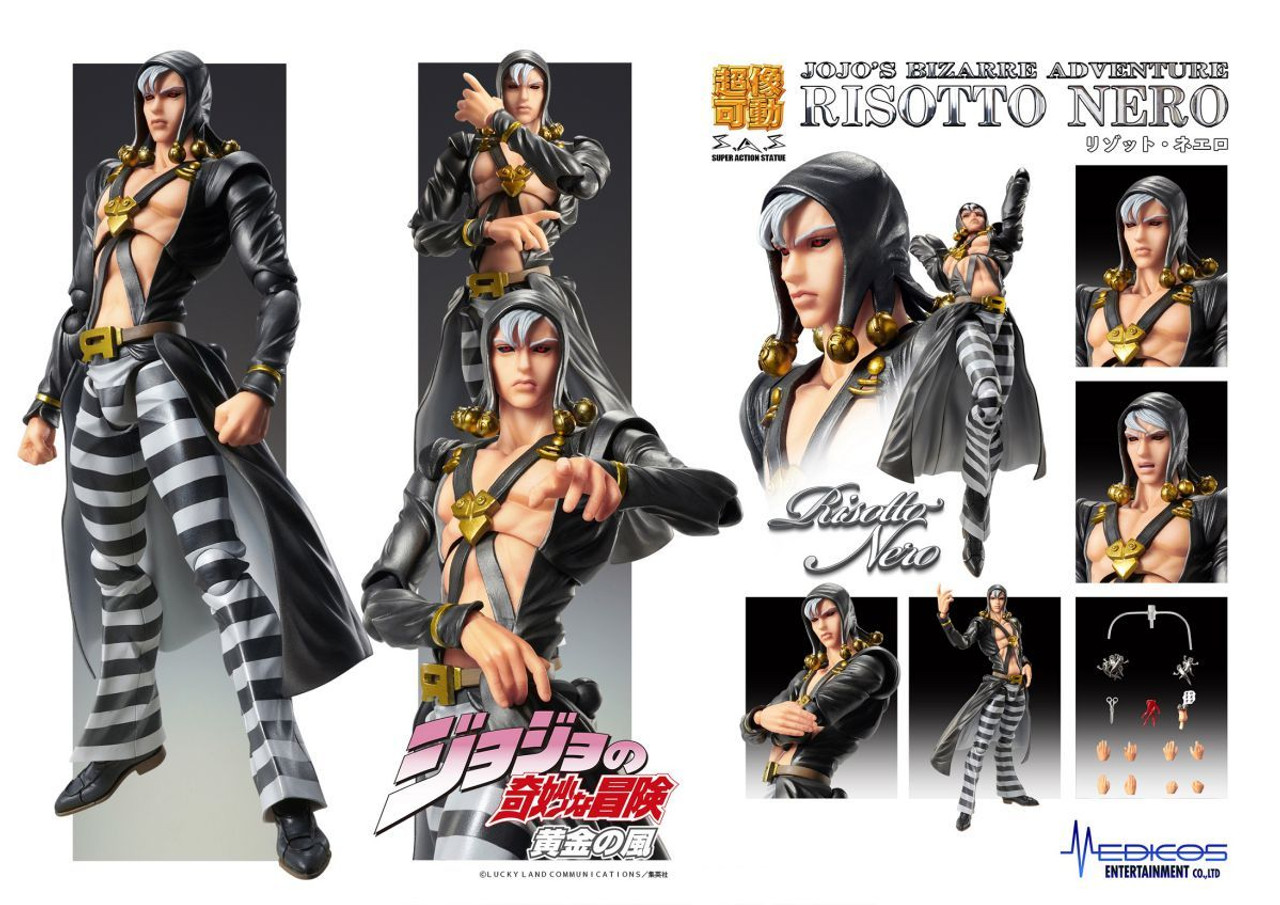 Super Action Statue Risotto Nero Figure (JoJo's Bizarre Adventure)