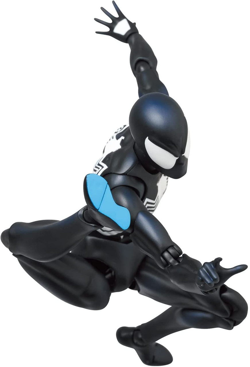 Medicom MAFEX Spider-Man Black Costume (Comic Ver.) Figure