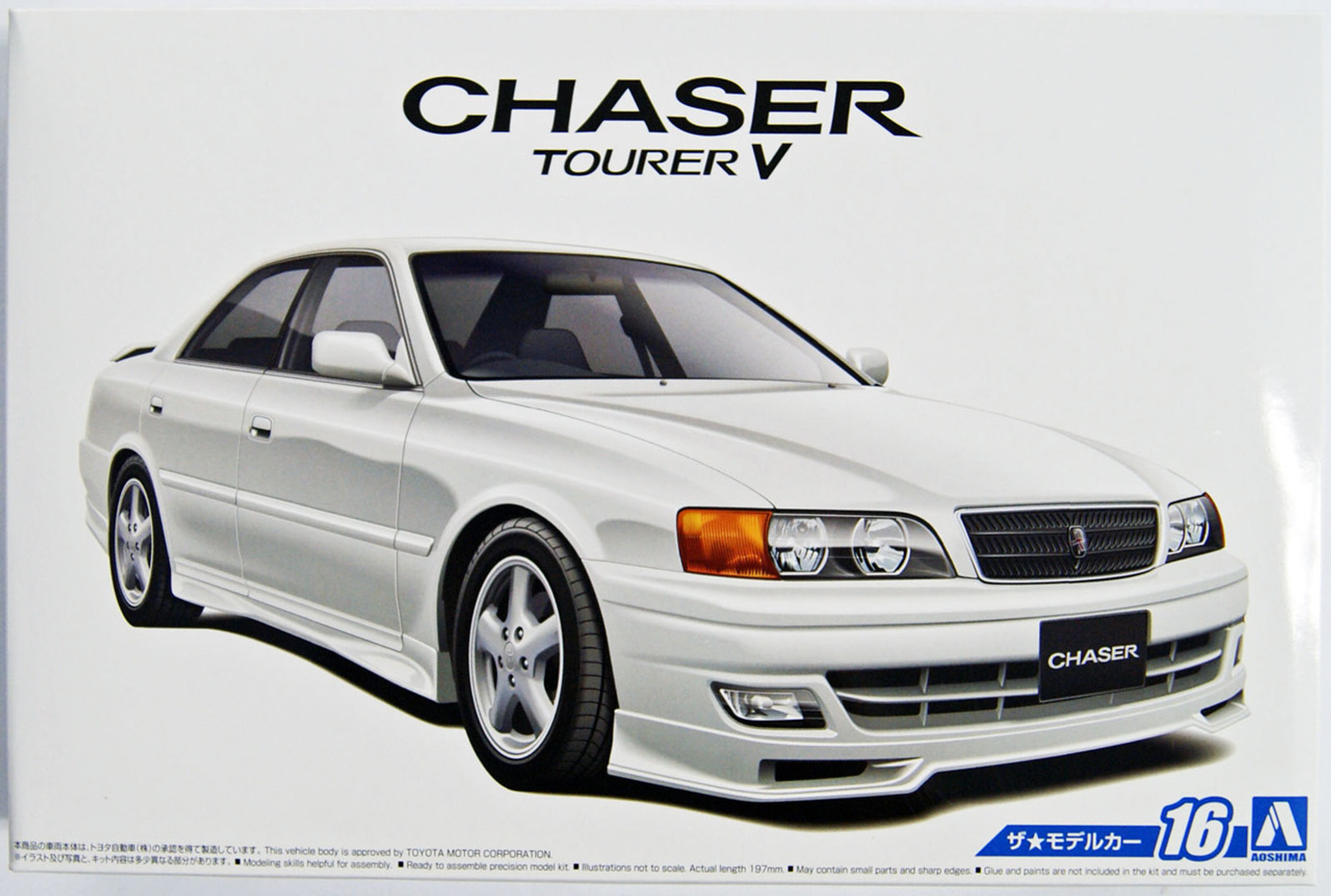 Aoshima 52136 The Model Car 16 Toyota Jzx100 Chaser Tourer V 1998 1