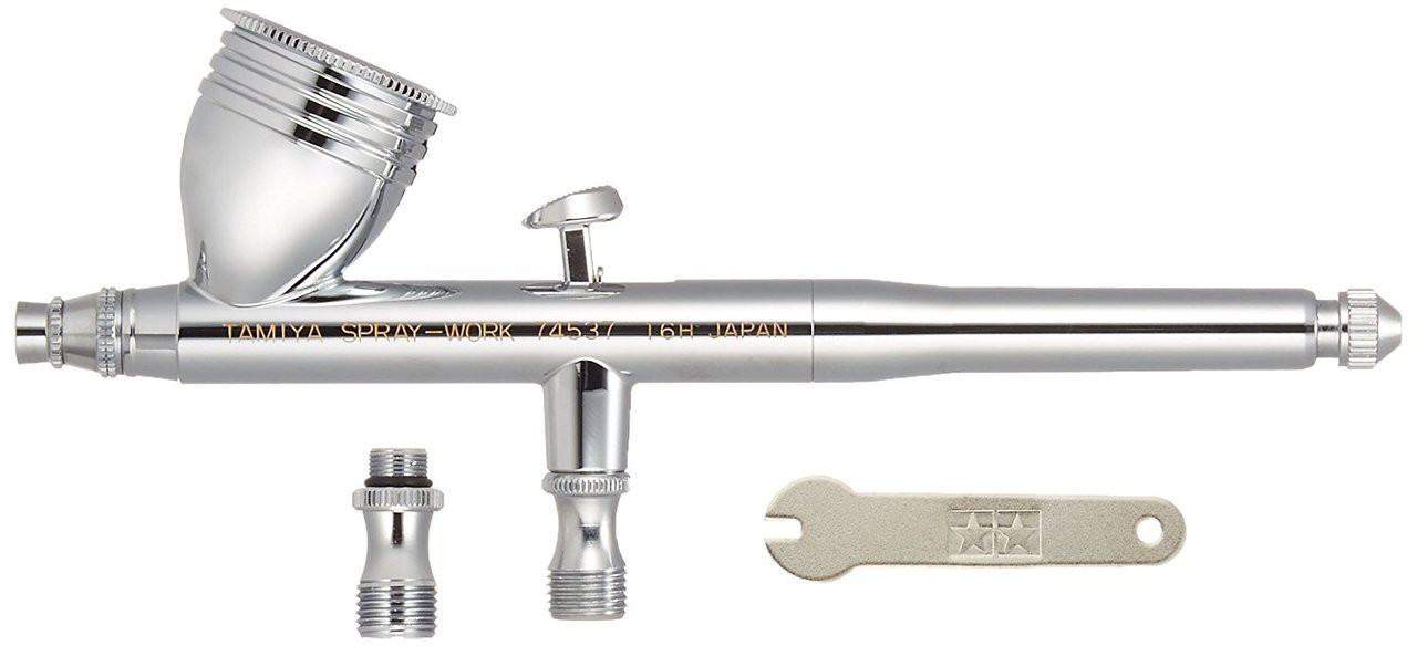 Tamiya SprayWork HG Airbrush w/Integrated Cup PlazaJapan