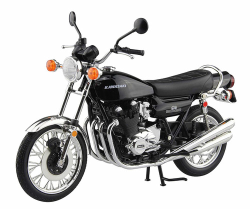 Aoshima Skynet 05948 Kawasaki 900 Super4 (Z1) Black 1/12 Scale Finished Model