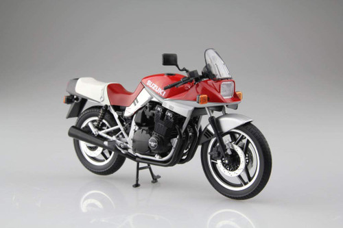 Aoshima Skynet 05238 Suzuki GSX1100S KATANA SE Red/ Silver 1/12 Scale Finished Model