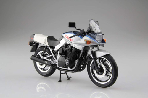 Aoshima Skynet 05245 Suzuki GSX1100S KATANA SD Blue / Silver 1/12 Scale Finished Model