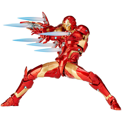 Kaiyodo Amazing Yamaguchi 013 Iron Man Bleeding Edge Armor Figure