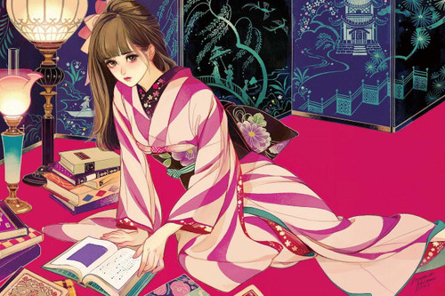 Epoch Jigsaw Puzzle 11-586 Hiromi Matsuo, Koi no Yokan (1000 Pieces)