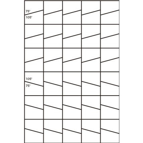 HiQparts CGT-BCS75 Guide Template Basic 75 (3pcs.)
