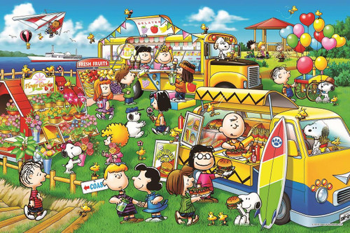 Epoch Jigsaw Puzzle 11-585s Peanuts Wagon Shop (1000 Pieces)