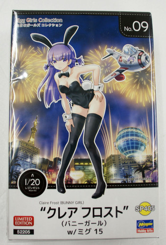 Hasegawa SP405 Egg Girls Collection Clair Frost (Bunny Girl) Mig-15 Non-scale kit