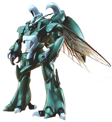 Bandai Aura Battler Tod Wryneck 1/72 Scale Kit