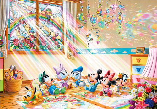 Tenyo Japan Jigsaw Puzzle D1000-498 Disney The Gift of the Sun (1000 Pieces)