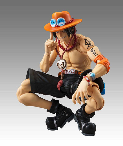 MegaHouse Variable Action Heroes Portgas D. Ace Figure (One Piece)