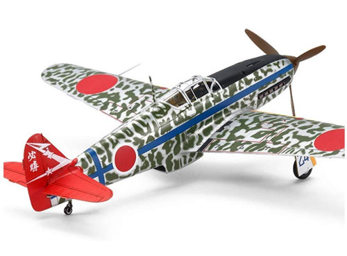 Tamiya 25420 Kawasaki Ki-61-Id Hien (Tony) Silver Color Plated (w/Camo Decals) 1/72 Scale