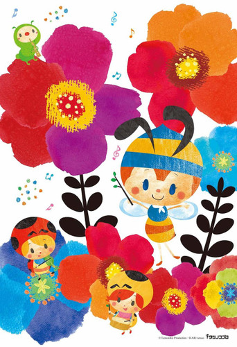 Epoch Jigsaw Puzzle 26-313 Tatsuo Hari, HUTCH Portulaca A Small Concert (300 Pieces)