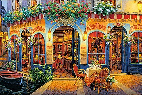 APPLEONE Jigsaw Puzzle 1000-835 Viktor Shvaiko Restaurant Chabloz (1000 Pieces)