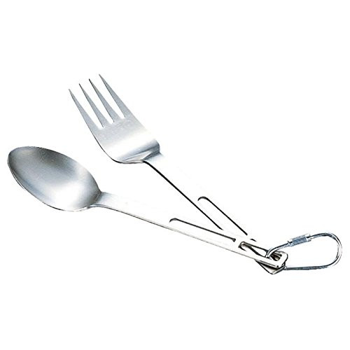 Evernew ECA349 Titanium Spoon and Fork S