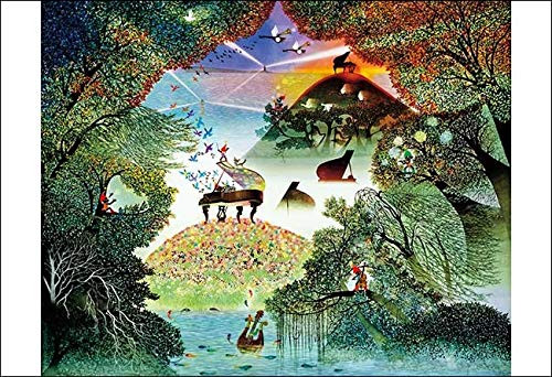 APPLEONE Jigsaw Puzzle 300-341 Seiji Fujishiro Symphony of Light and Shadow (300 Pieces)