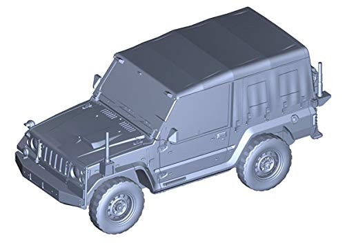 Fujimi 72M-12 JGSDF 1/2t Truck (Troop) 1/72 Scale Kit