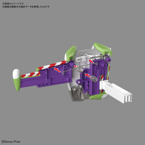 Bandai Toy Story 4 Buzz Lightyear Plastic Model Kit