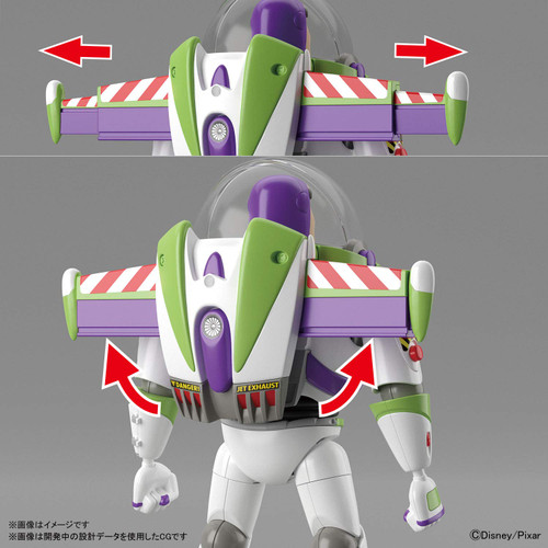 Bandai Toy Story 4 Buzz Lightyear Plastic Model Kit