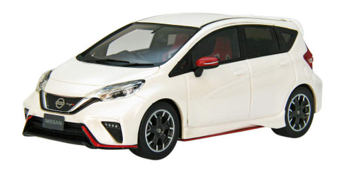 Ebbro 45491 Nissan Note NISMO S Brilliant White Pearl (Resin) 1/43 Scale