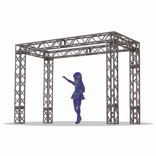 Hobby Base PPC-K38SV Truss Set (Silver) Non-Scale