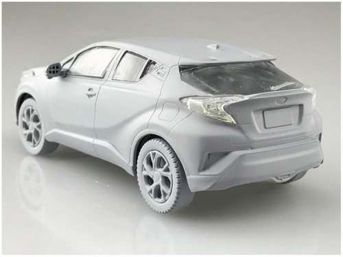 Aoshima 56356 06-B Toyota C-HR (Black Mica) 1/32 Scale Pre-painted Snap-fit Kit