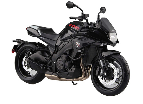 Aoshima SUZUKI GSX-S1000S KATANA Glass Sparkle Black 1/12 Scale Finished Model