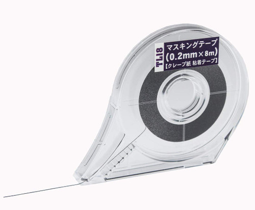 Hasegawa TL-18 Masking Tape (0.2x8m) (Crepe Paper Adhesive tape)