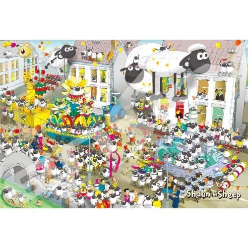 Ensky Jigsaw Puzzle 300-1549 Shaun The Sheep Carnival (300 Pieces)